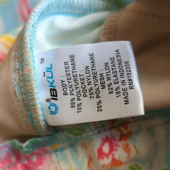 Ikbul UPF 50+ Sharon Seafoam Paisley Floral Golf Outdoors Ankle Pants NWT 4 - Picture 8 of 16